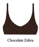 BENOA25-CHOCOLATE ZEBRA-SOPHIA SPORTS TOP