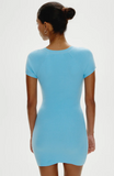 FRANKIES-HAZE MINI DRESS-VANILLA