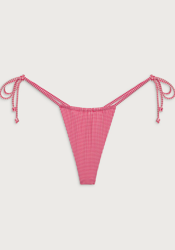 FRANKIES TIA BOTTOM -LADYBUG GINGHAM