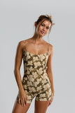 BENOA26-CAMO GINGER-IWA ROMPER