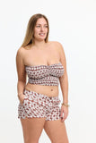 BENOA25S-NAMIKA TUBE TOP-COWRIE BASKET