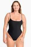 BENOA25 MAKENNA +(CURVE)ONE PIECE - BLACK