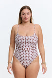 BENOA26S-MAKENNA ONE PIECE -COWRIE BASKET