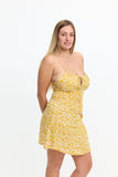 BENOA26S-JADEN MINI DRESS-GOLDIE
