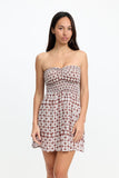BENOA26S-CAITIE DRESS-COWRIE BASKET