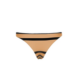 SKIN BY SAME -TANNING BOTTOM -CASHEW BLACK STRIPE