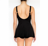 TANK DRESS ONE PIECE- BLACK