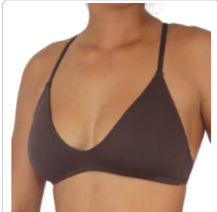 SPORT TIE TOP- CHOCOLATE