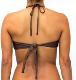 TWIST BANDEAU- CHOCOLATE