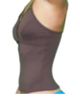 SPAGHETTI STRAP TANK-CHOCOLATE